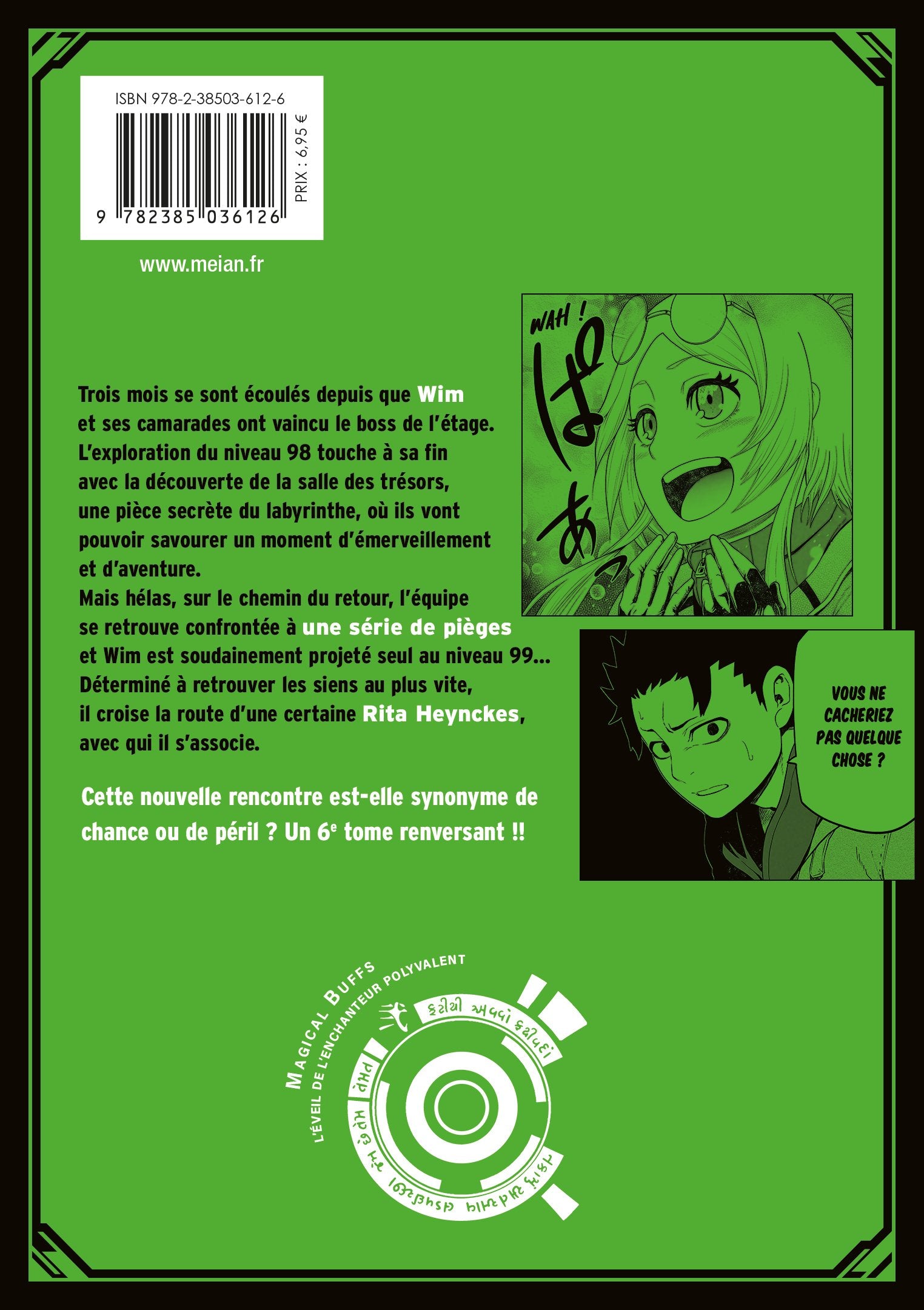 Magical Buffs : L'éveil de l'enchanteur polyvalent - Tome 06 - Livre (Manga)