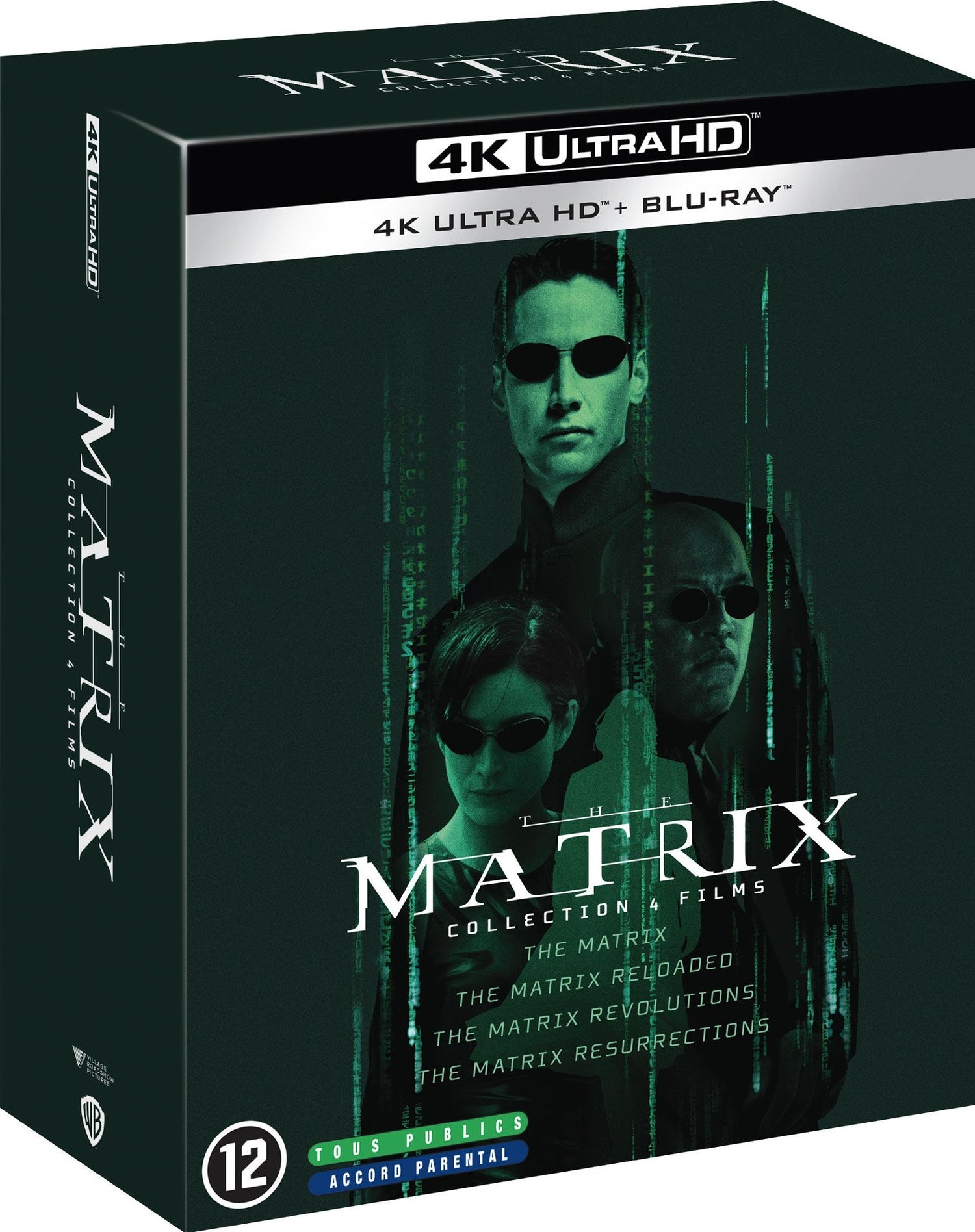 Matrix - Collection 4 films [4K Ultra HD]