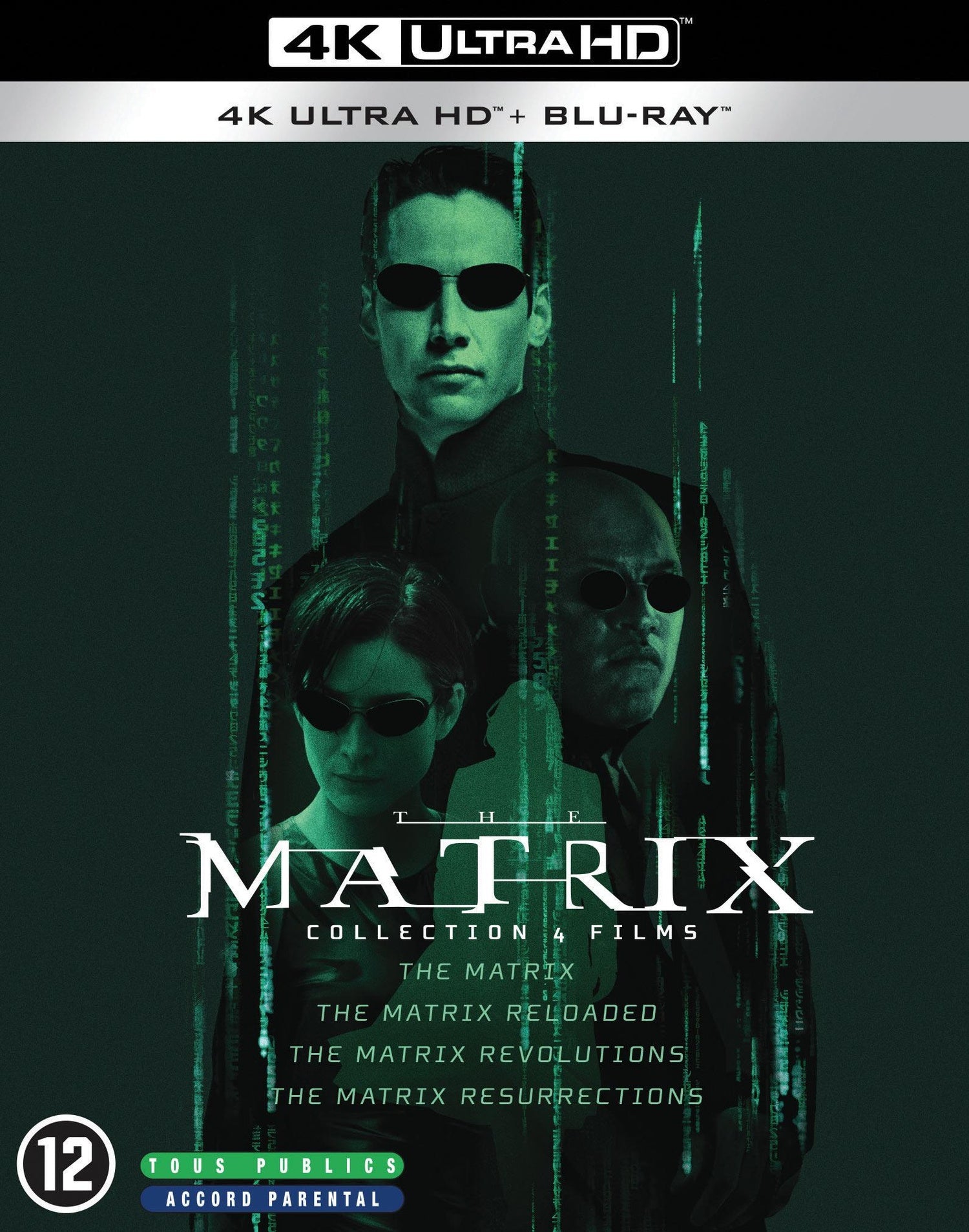 Matrix - Collection 4 films [4K Ultra HD]