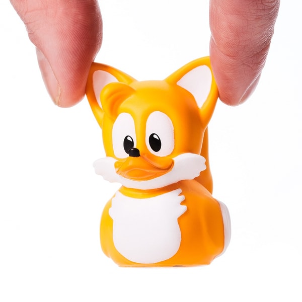 Numskull - Mini TUBBZ Canard de bain - Sonic le Hérisson - Tails (Édition baignoire) - flash vidéo
