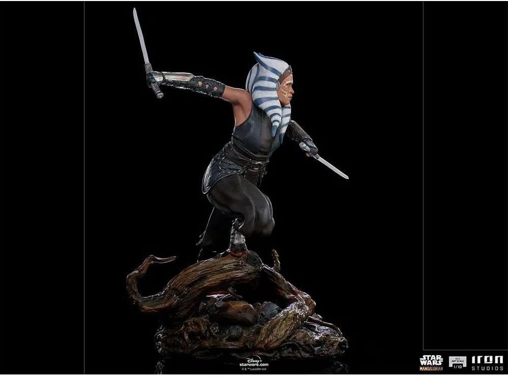 Iron Studios - BDS Arts Scale 1/10 - The Mandalorian - Ahsoka Tano Statue 23cm - flash vidéo