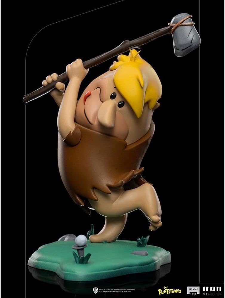 Iron Studios - Arts Scale 1/10 - The Flintstones - Barney Rubble Statue 15cm - flash vidéo