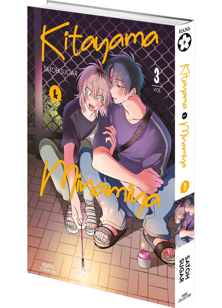 Kitayama et Minamiya - Tome 03 - Livre (Manga) - Yaoi - Hana Collection