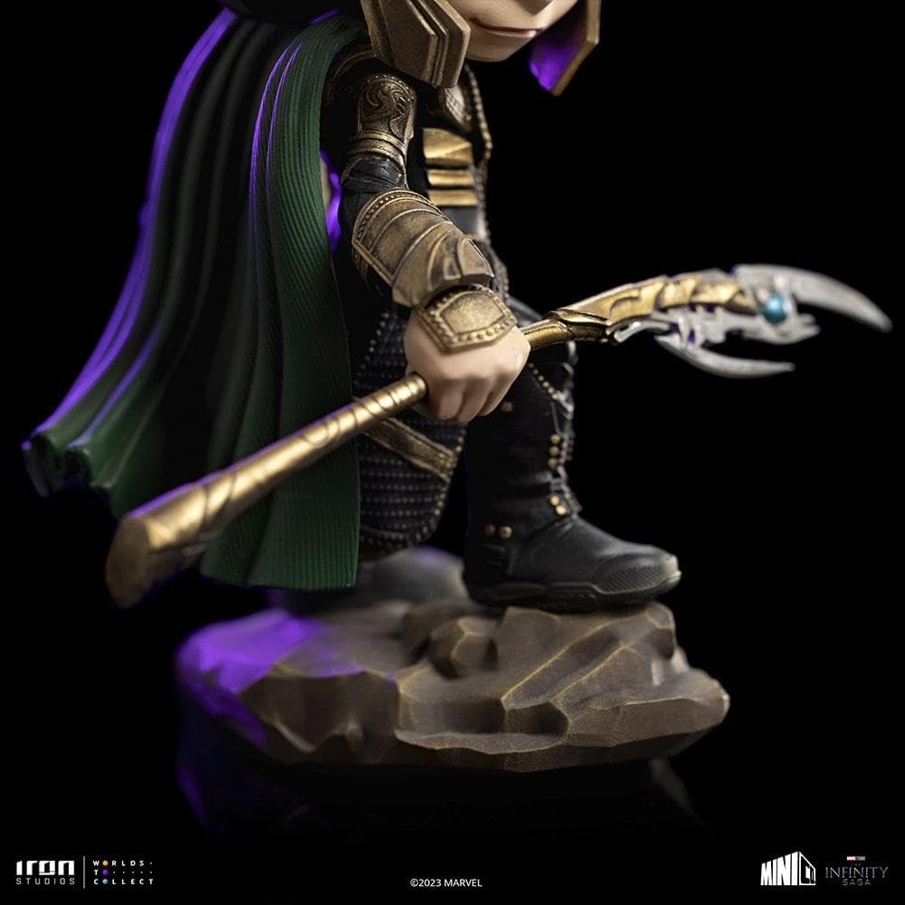 Iron Studios - MiniCo - Marvel - Avengers: The Infinity Saga - Loki Statue 15cm