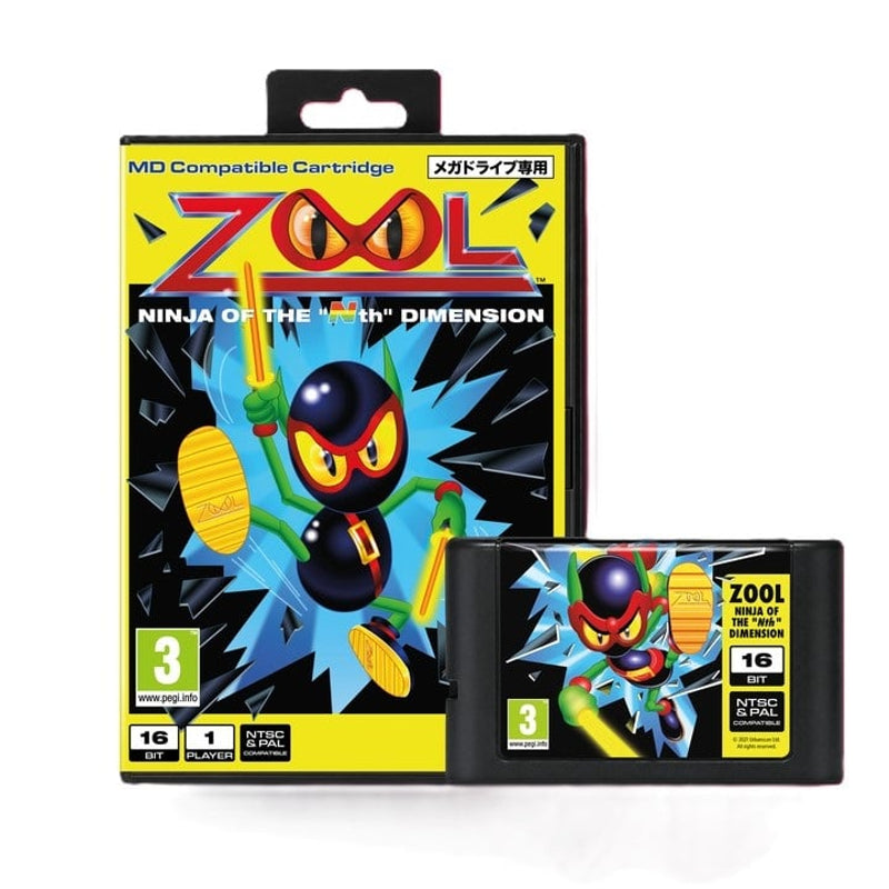 SEGA Mega Drive - Zool, Ninja of the "Nth" Dimension - Premium Collector's Edition