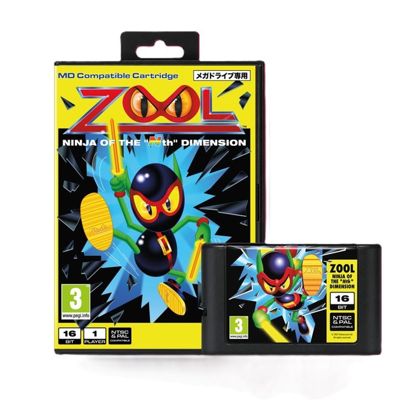 SEGA Mega Drive - Zool, Ninja of the "Nth" Dimension - Premium Collector's Edition
