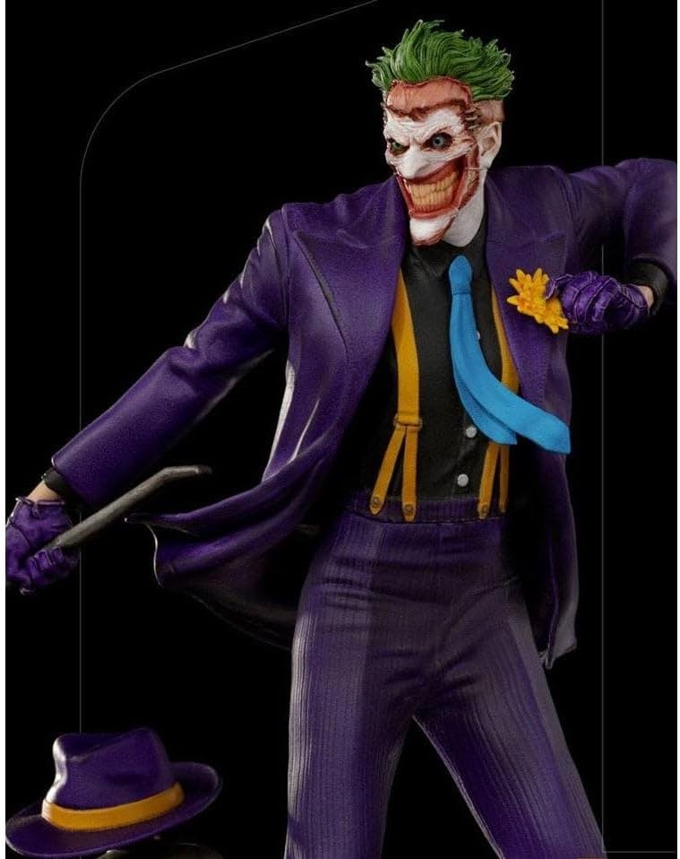 Iron Studios - Deluxe Arts Scale 1/10 - DC Comics - The Joker Statue 23cm - flash vidéo