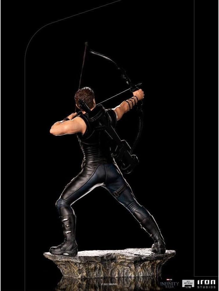 Iron Studios - BDS Arts Scale 1/10 - Marvel - Avengers: The Infinity Saga - Hawkeye (Battle of New-York) Statue 23cm - flash vidéo