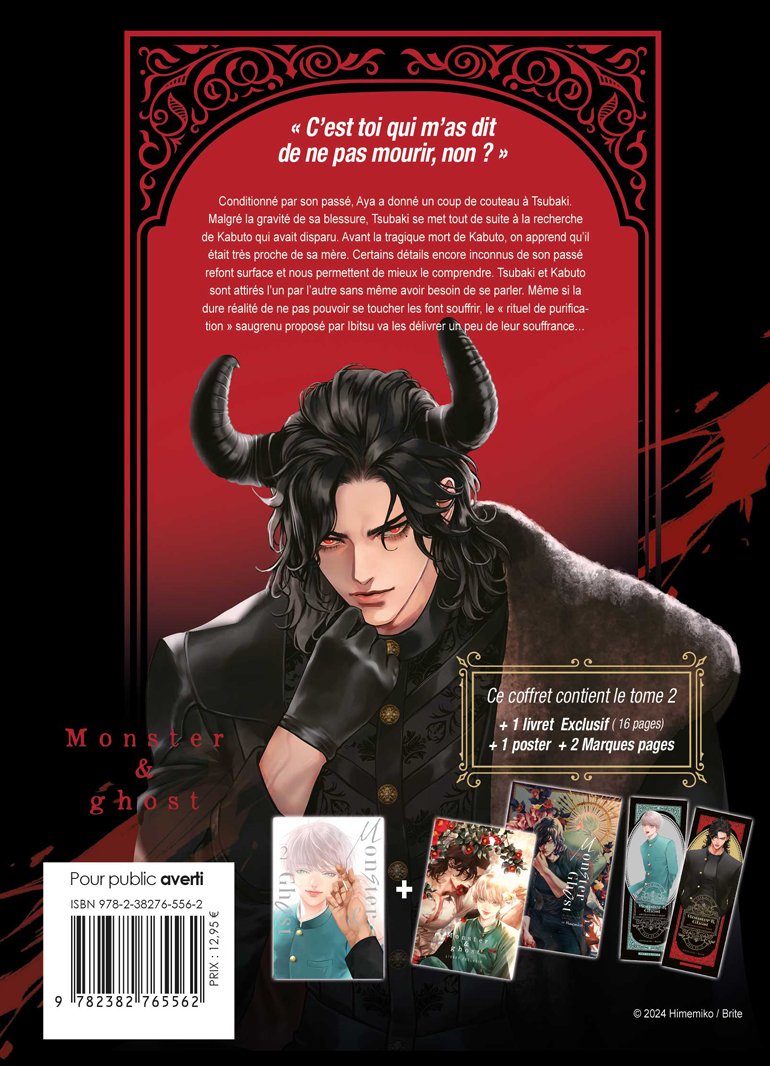 Monster & Ghost - Tome 02 - Edition limitée - Livre (Manga) - Yaoi - Hana Collection