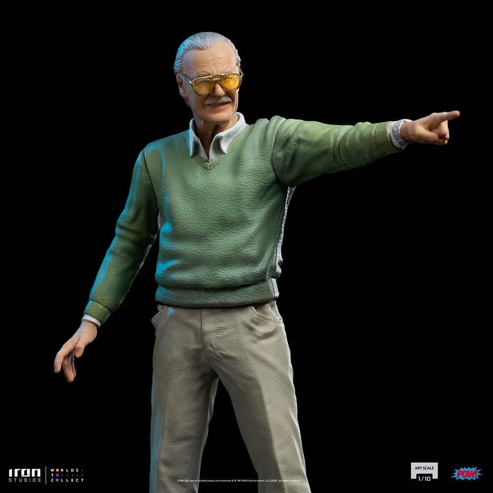 Iron Studios - Arts Scale 1/10 - POW! - Stan Lee Legendary Years Statue 21cm - flash vidéo