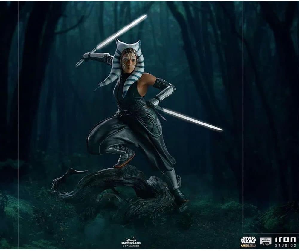 Iron Studios - BDS Arts Scale 1/10 - The Mandalorian - Ahsoka Tano Statue 23cm - flash vidéo