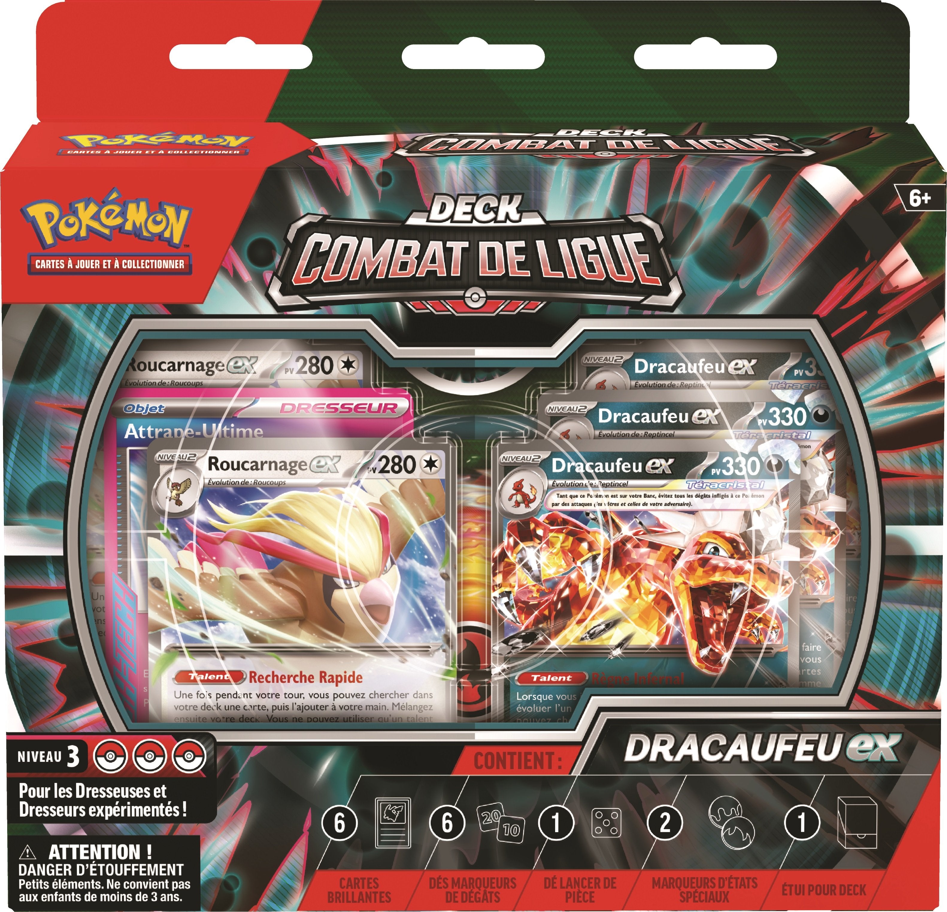 Pokémon JCC - Deck Combat de Ligue Dracaufeu-ex - flash vidéo