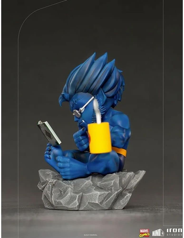 Iron Studios - MiniCo - Marvel - X-Men - Beast Statue 15cm - flash vidéo