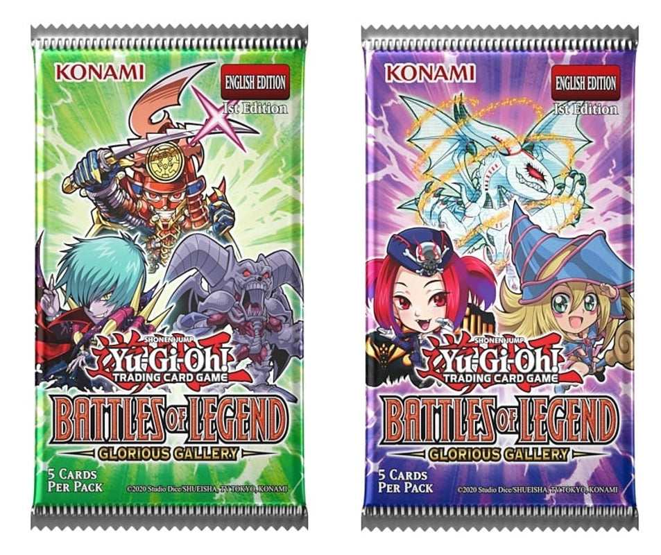 Yu-Gi-Oh! TCG - Battles of Legend: Glorious Gallery Booster Pack Display (24 Boosters)