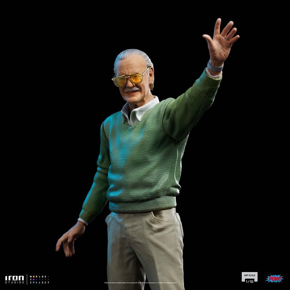 Iron Studios - Arts Scale 1/10 - POW! - Stan Lee Legendary Years Statue 21cm - flash vidéo