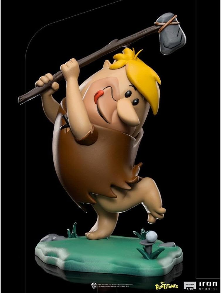Iron Studios - Arts Scale 1/10 - The Flintstones - Barney Rubble Statue 15cm - flash vidéo