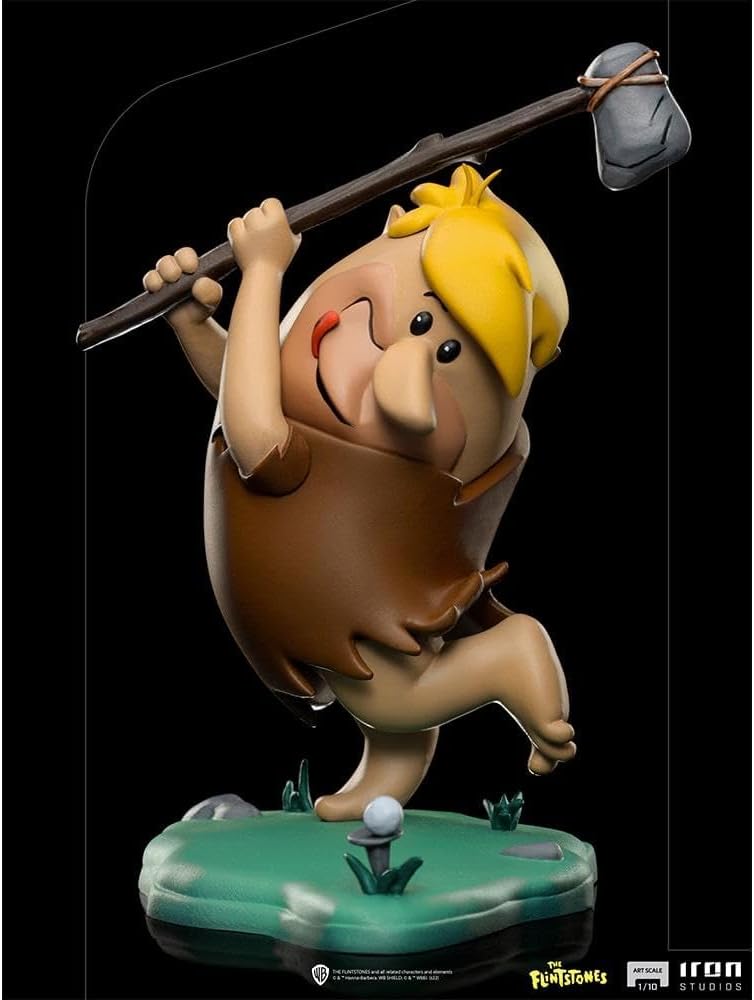 Iron Studios - Arts Scale 1/10 - The Flintstones - Barney Rubble Statue 15cm - flash vidéo