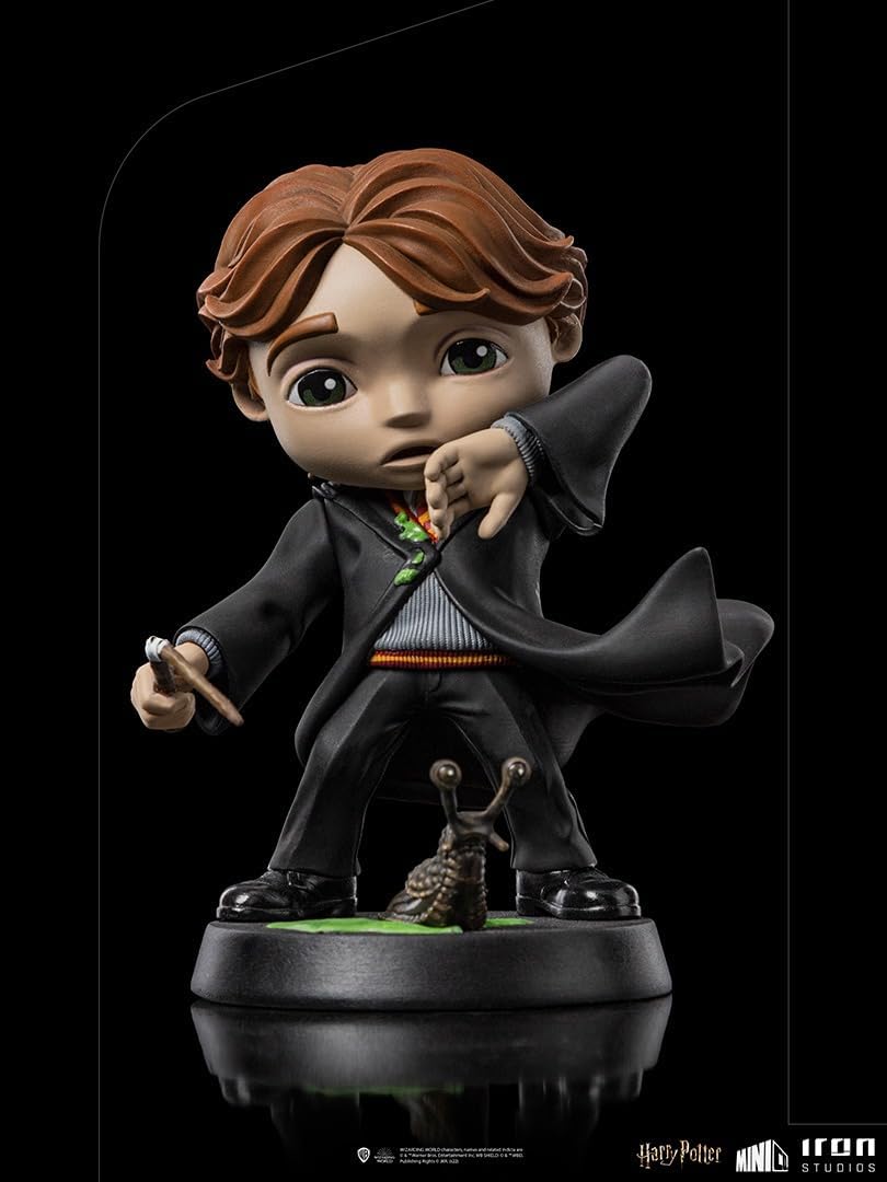 Iron Studios - MiniCo - Harry Potter and the Chamber of Secrets - Ron Weasley Broken Wand Statue 15cm - flash vidéo