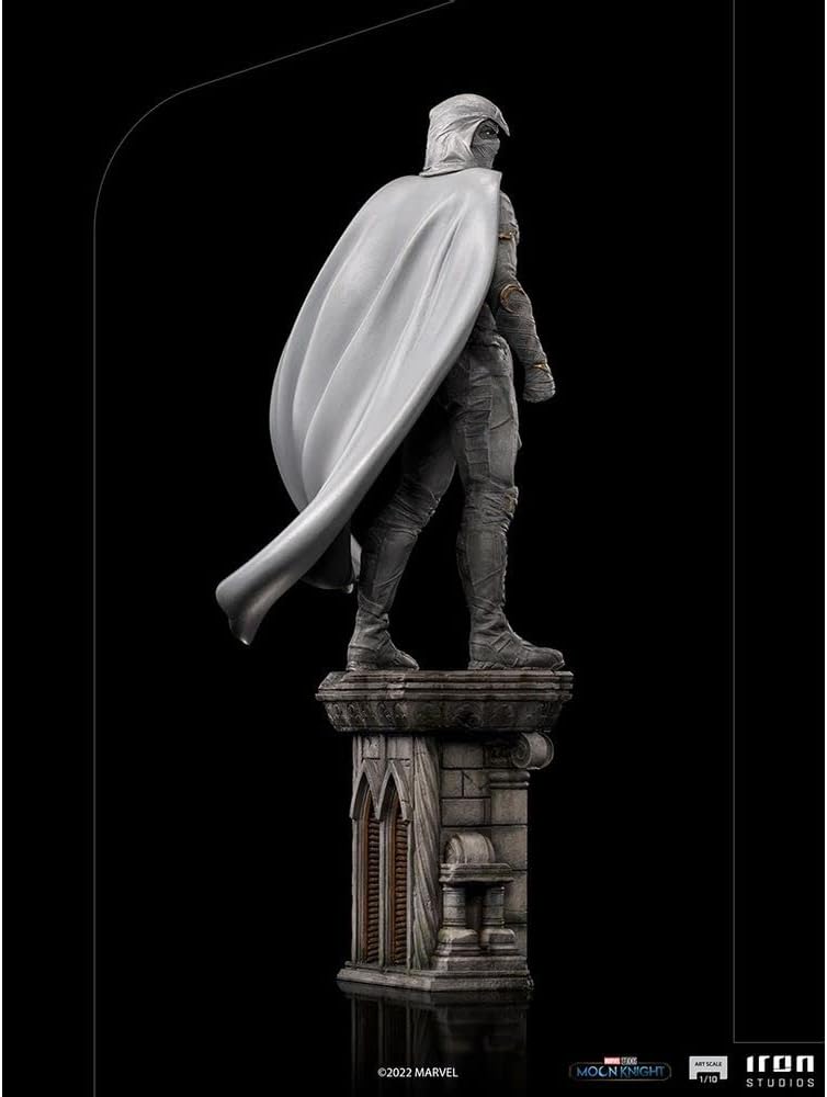 Iron Studios - Arts Scale 1/10 - Marvel - Moon Knight - Moon Knight Statue 30cm - flash vidéo