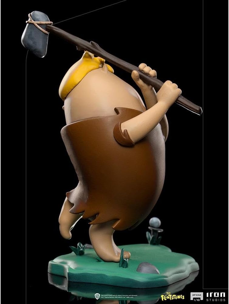 Iron Studios - Arts Scale 1/10 - The Flintstones - Barney Rubble Statue 15cm - flash vidéo