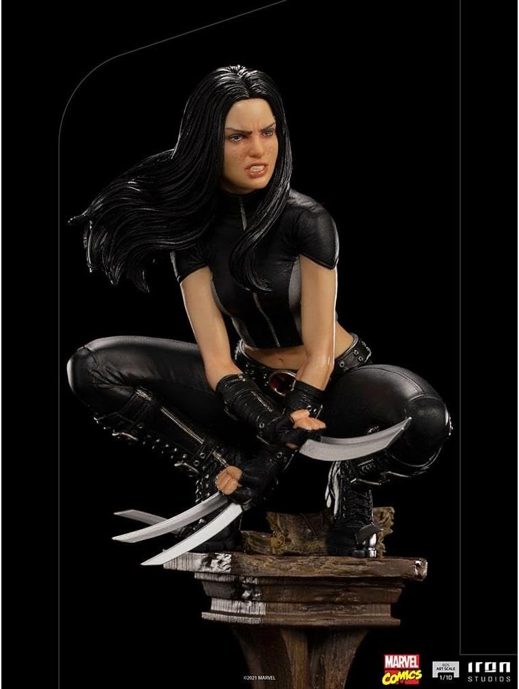 Iron Studios - Arts Scale 1/10 - Marvel - X-Men Marvel Comics - X-23 Statue 20cm - flash vidéo