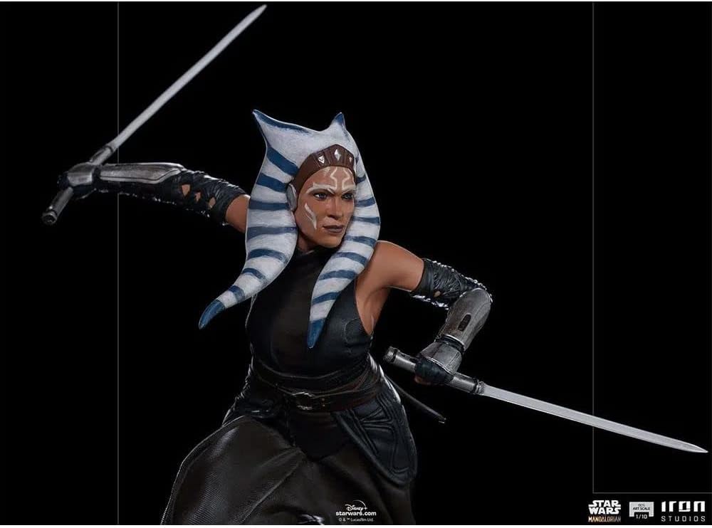 Iron Studios - BDS Arts Scale 1/10 - The Mandalorian - Ahsoka Tano Statue 23cm - flash vidéo
