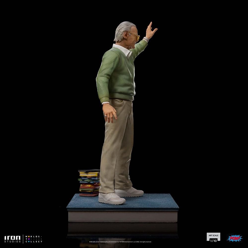 Iron Studios - Arts Scale 1/10 - POW! - Stan Lee Legendary Years Statue 21cm - flash vidéo