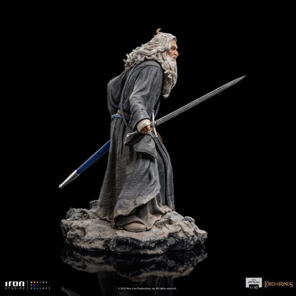 Iron Studios - BDS Arts Scale 1/10 - The Lord of the Rings - Gandalf Statue 20cm - flash vidéo