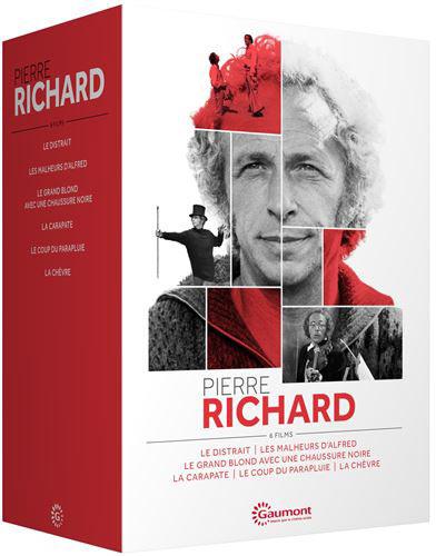 Pierre Richard - Coffret 6 films : Le Distrait + Les Malheurs d'Alfred + Le Grand Blond avec une chaussure noire + La Carapate + Le Coup du parapluie + La Chèvre [DVD]