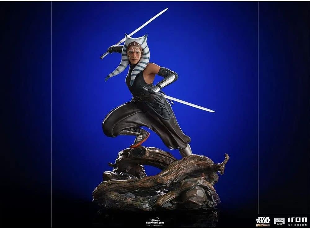 Iron Studios - BDS Arts Scale 1/10 - The Mandalorian - Ahsoka Tano Statue 23cm - flash vidéo