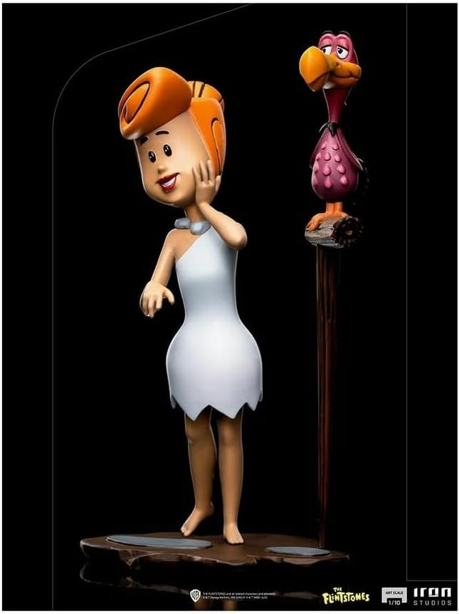 Iron Studios - Arts Scale 1/10 - The Flintstones - Wilma Flintstone Statue 16cm - flash vidéo