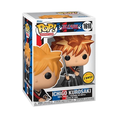 Funko Pop! Animation: Bleach - Fullbring Shikai Ichigo (Chance of Metallic Chase Edition) - flash vidéo