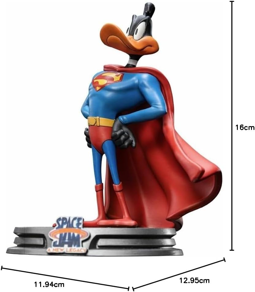 Iron Studios - Arts Scale 1/10 - Space Jam: A New Legacy - Daffy Duck (Superman Version) Statue 16cm - flash vidéo
