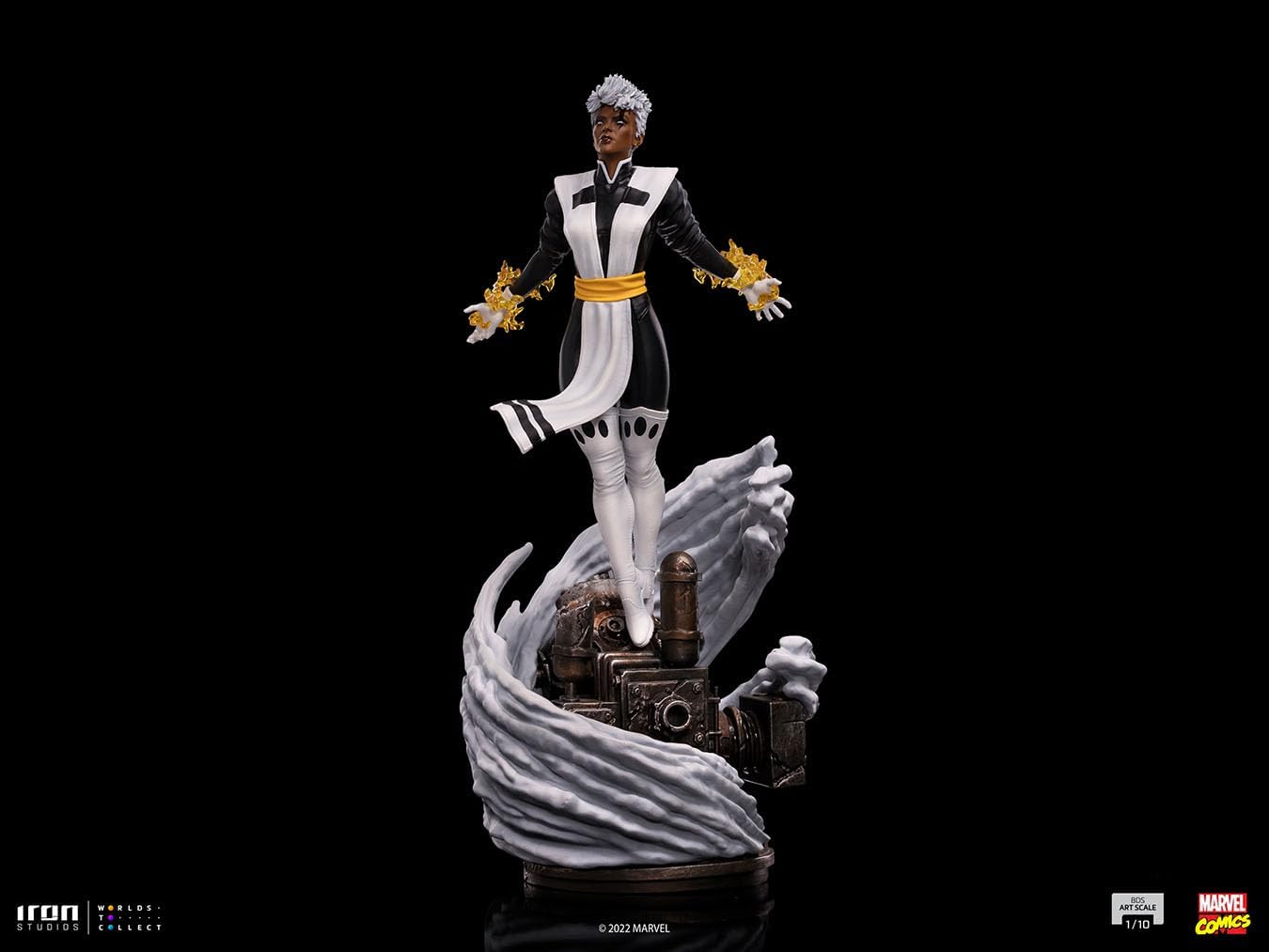 Iron Studios - BDS Arts Scale 1/10 - Marvel - X-Men: Age of Apocalypse - Storm Statue 27cm - flash vidéo