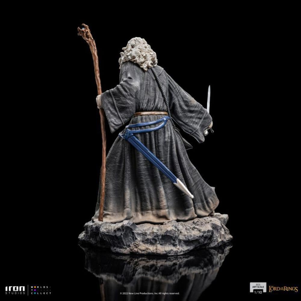 Iron Studios - BDS Arts Scale 1/10 - The Lord of the Rings - Gandalf Statue 20cm - flash vidéo