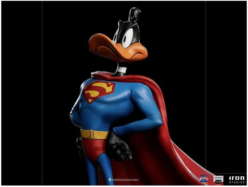 Iron Studios - Arts Scale 1/10 - Space Jam: A New Legacy - Daffy Duck (Superman Version) Statue 16cm - flash vidéo