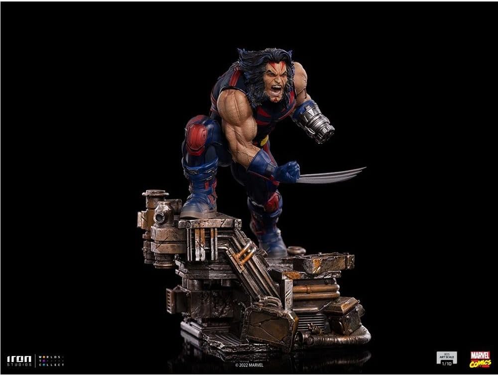 Iron Studios - BDS Arts Scale 1/10 - Marvel - X-Men: Age of Apocalypse - Weapon X Statue 18cm - flash vidéo