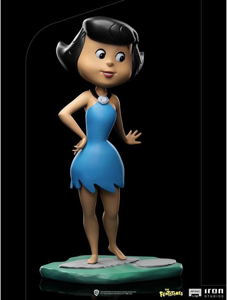 Iron Studios - Arts Scale 1/10 - The Flintstones - Betty Rubble Statue 14cm - flash vidéo