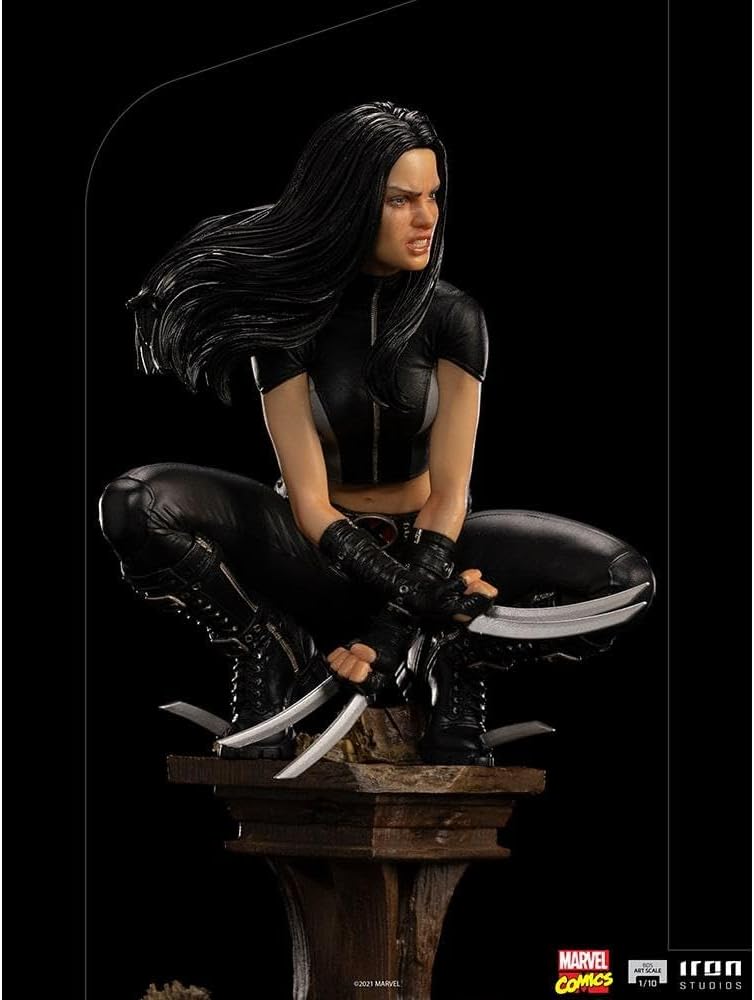 Iron Studios - Arts Scale 1/10 - Marvel - X-Men Marvel Comics - X-23 Statue 20cm - flash vidéo