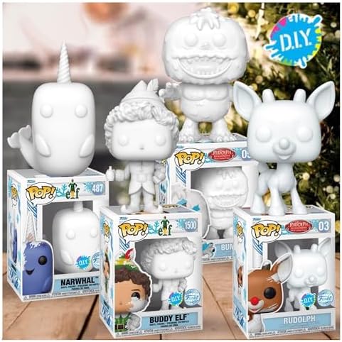 Funko Pop! Disney: The Nightmare Before Christmas - Snowman Jack (DIY) (White) - Special Edition - flash vidéo
