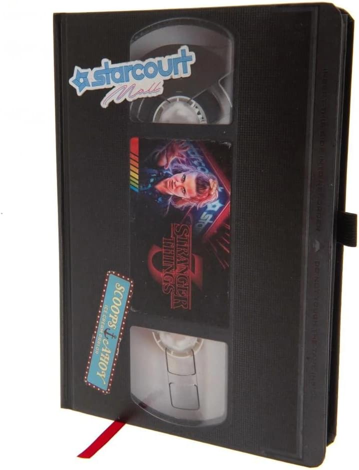 Stranger Things - Saison 3 Cahier Premium A5 - flash vidéo