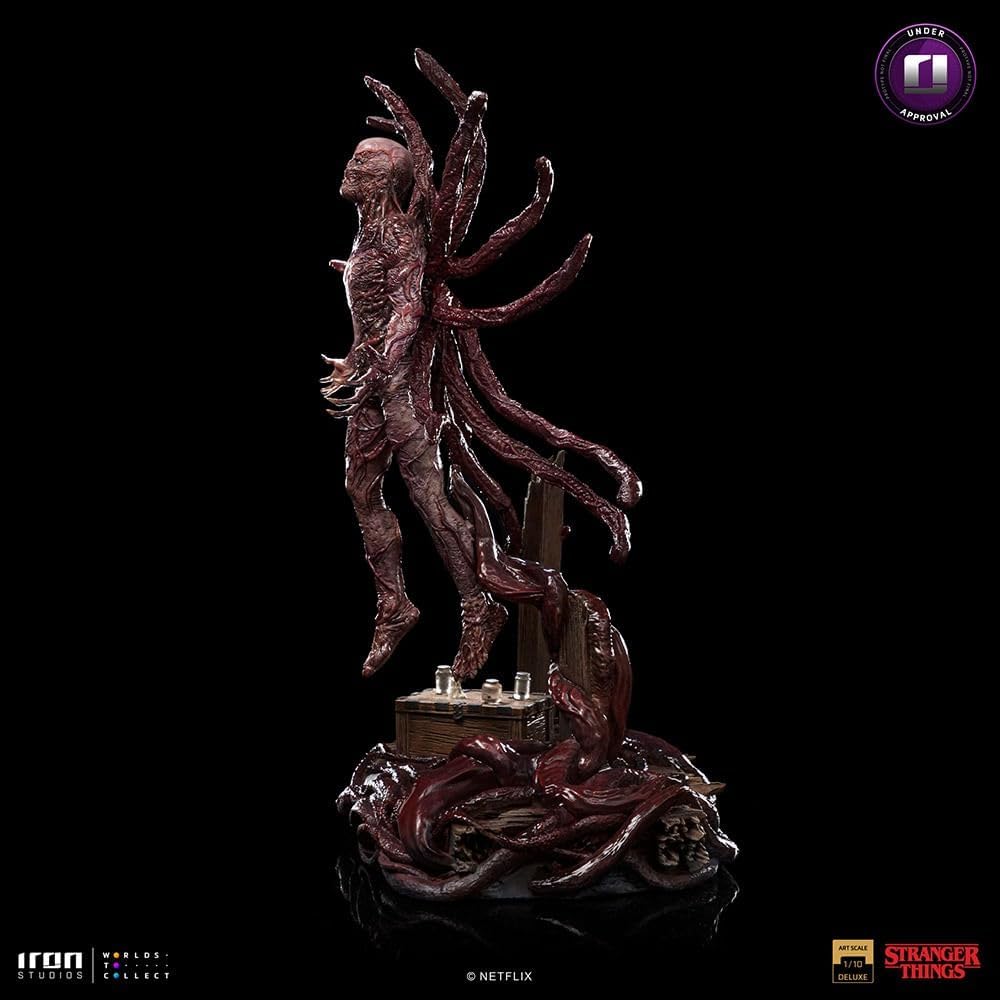 Iron Studios - Arts Scale 1/10 - Stranger Things - Vecna Statue 33cm - flash vidéo