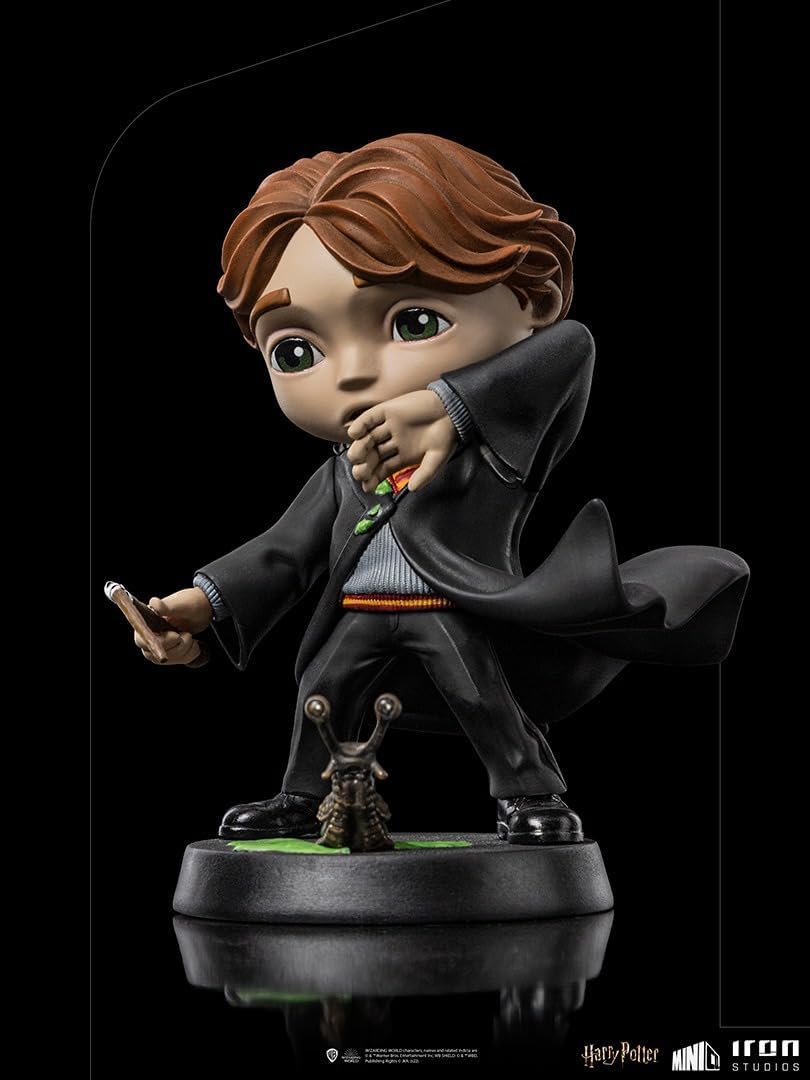 Iron Studios - MiniCo - Harry Potter and the Chamber of Secrets - Ron Weasley Broken Wand Statue 15cm - flash vidéo