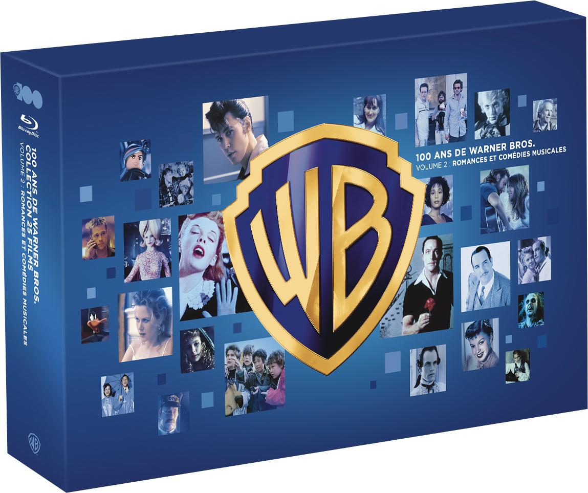 100 ans de Warner - Coffret 25 films - Volume 2 : Romances et comédies musicales [Blu-ray]
