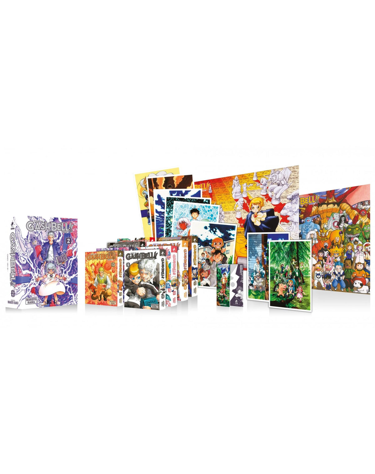 Gash Bell!! - Perfect - Partie 2 - Coffret Collector (tomes 9 à 16)