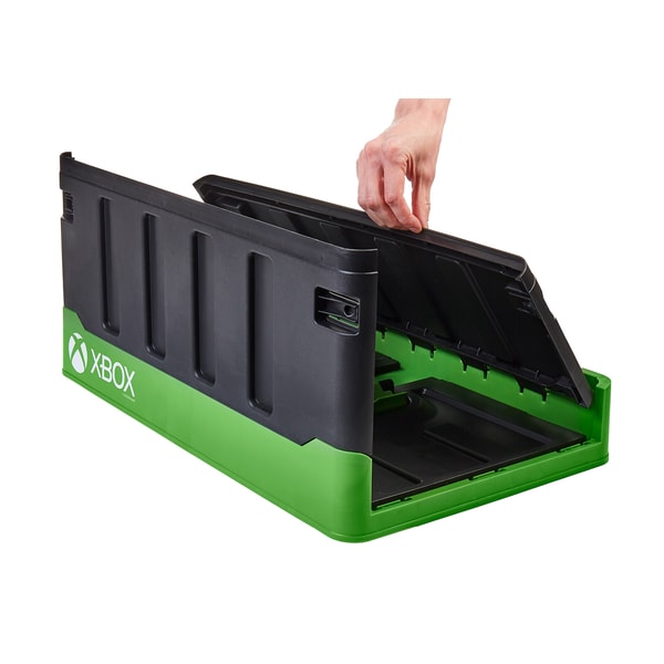 Numskull - Chaise de stockage inspiré du logo Xbox - flash vidéo