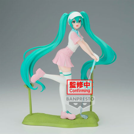 Hatsune Miku - Holiday Memories - GOLF Statue 20cm - flash vidéo