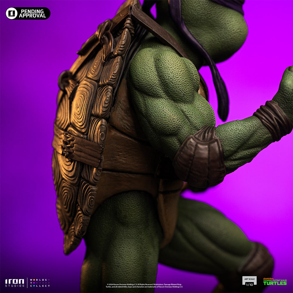 Iron Studios - Art Scale 1/10 - Teenage Mutant Ninja Turtles - Donatello Statue 18cm - flash vidéo
