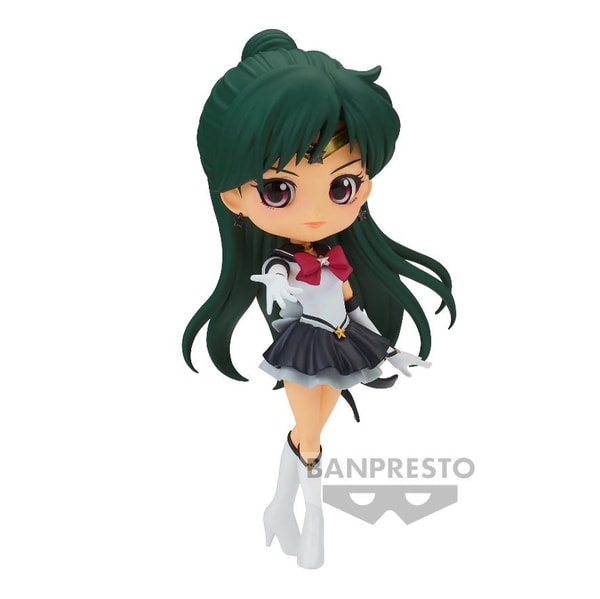 Pretty Guardian Sailor Moon Cosmos the Movie Q Posket - Eternal Sailor Pluto (Ver. A) Statue 14cm - flash vidéo