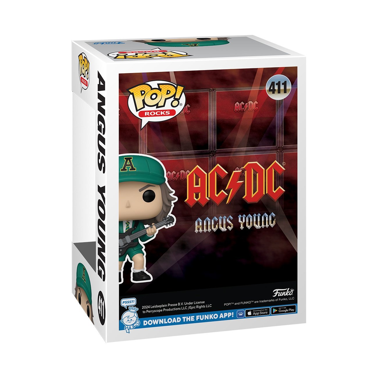 Funko Pop! Rocks: AC/DC - Angus Young (Green) - flash vidéo